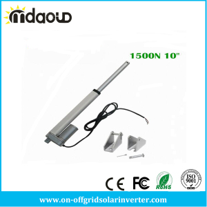 250mm Stroke 12V DC Electric Linear Actuator, Solar Tracker, 1500n=150kg Load 5.7mm/Sec, for Electric Sofa, Bed